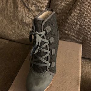 Maurices Shoes - Wedge grey booties Maurices Shoes - Wedge grey booties